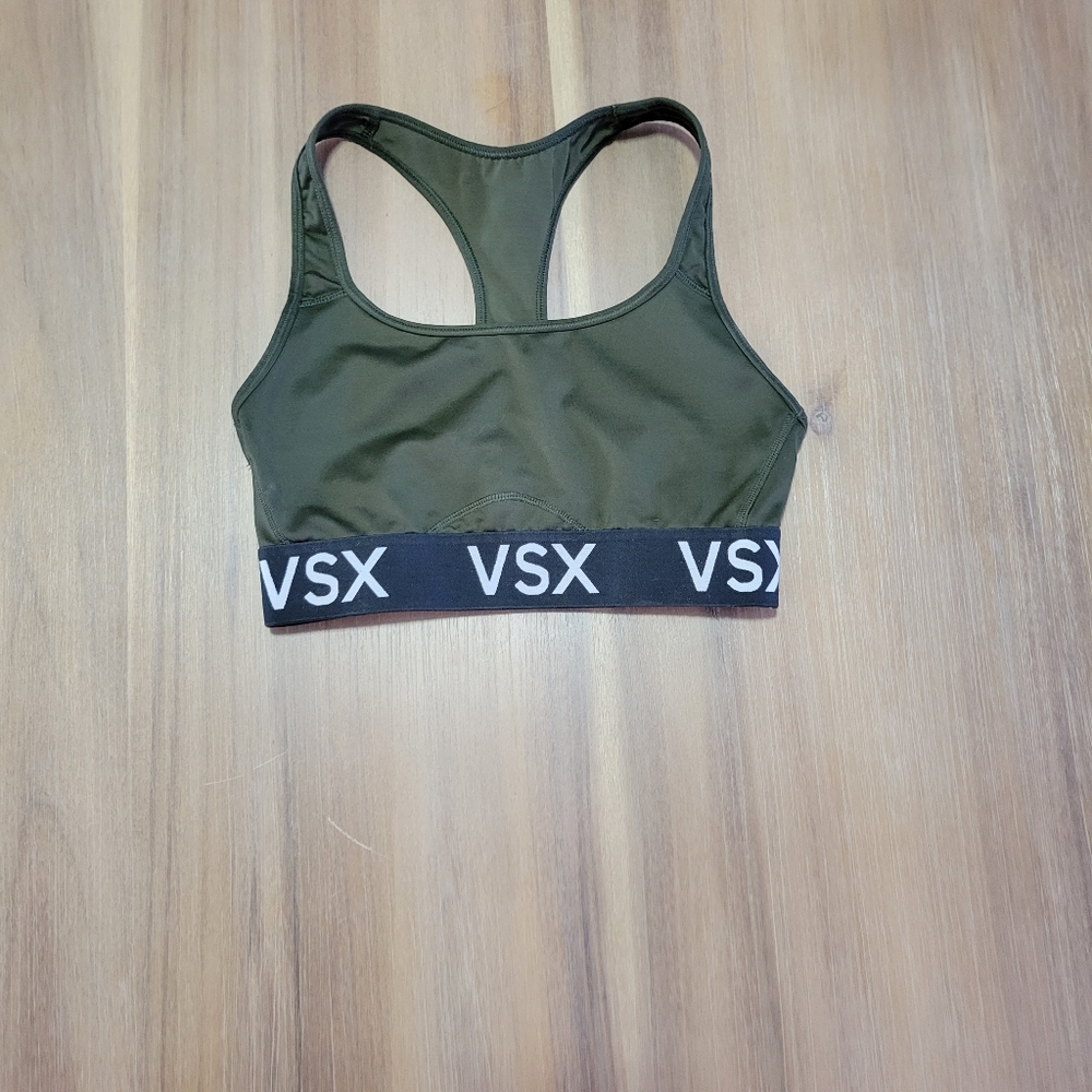 Victoria's secret Sports Bra Size Small Army Green